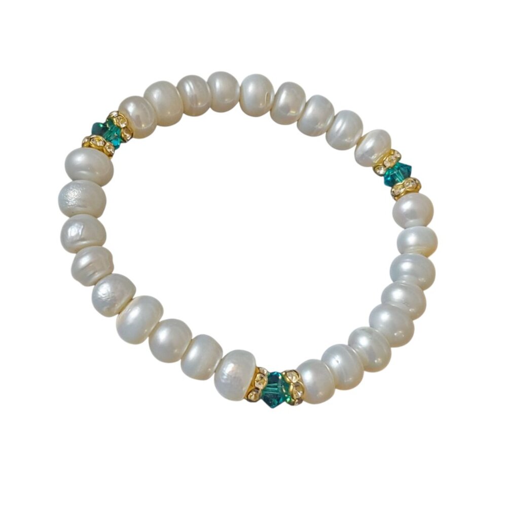 Pear Bracelet with Beads